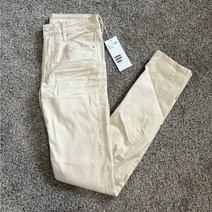 H&M Beige Skinny Jeans for Women